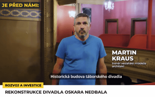 Rekonstrukce Divadla Oskara Nedbala